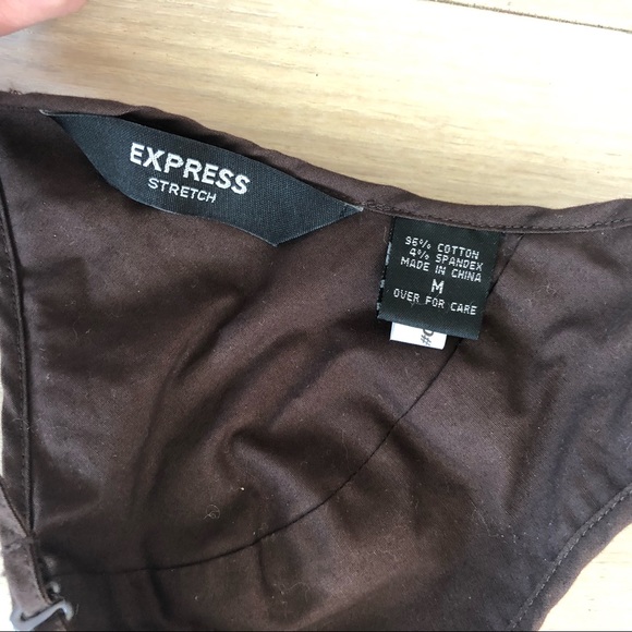 Express bra & skirt sequins set sz. M brown gold - Picture 8 of 8